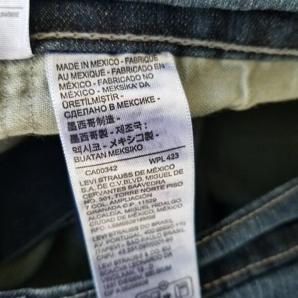 Men's Levi's Jeans Size W38 L30 559 Straight Leg Work - Picture 5 of 6